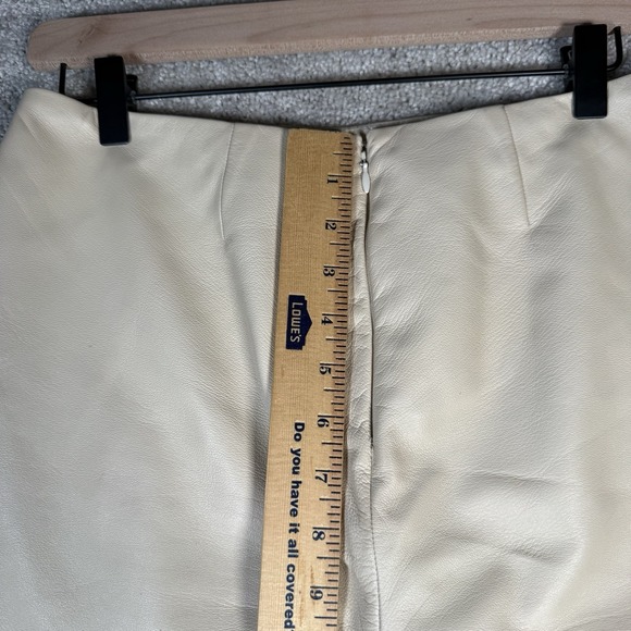 David Lerner Women's Large 100% Lambskin 3" Inseam Shorts Satin Lined READ‎ - Picture 7 of 12